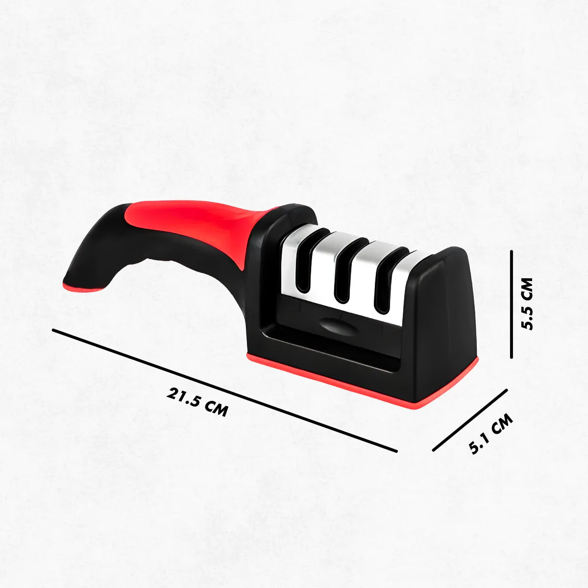 Afiador Amolador De Facas 3 Opções De Afiar Profissional