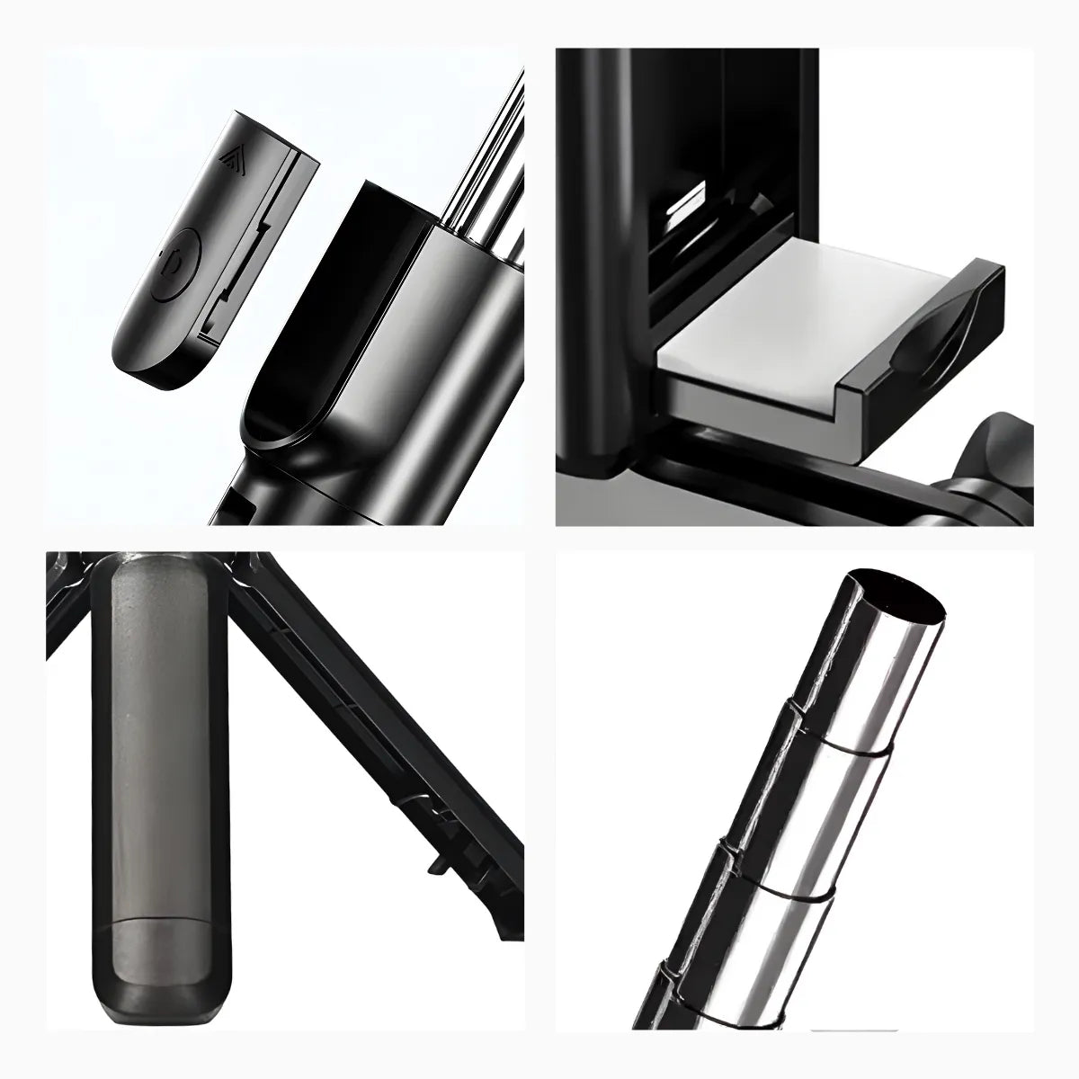 Bastão de Selfie com Tripé para Celular com Controle Dispara