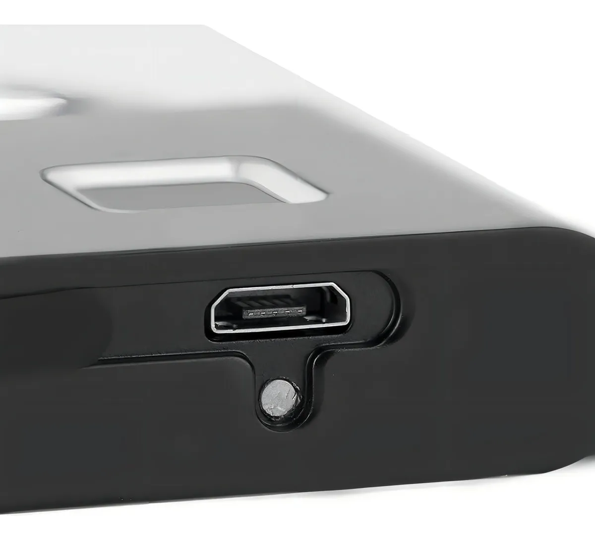 Cadeado Biométrico com Impressão Digital Preto